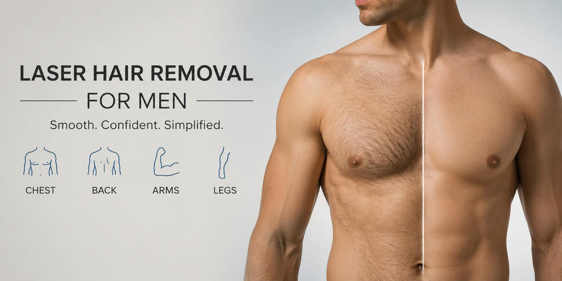 laser hair removal for men in Victoria BC