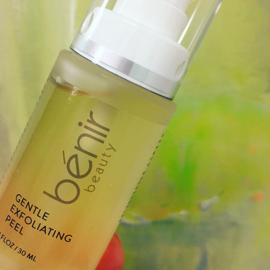 gentle home exfoliating peel for health skin