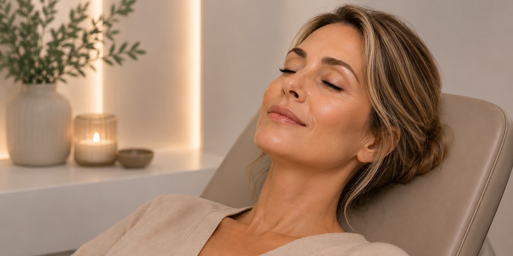 RF and oxygen facial skin tightening treatment for firmer skin in Victoria BC