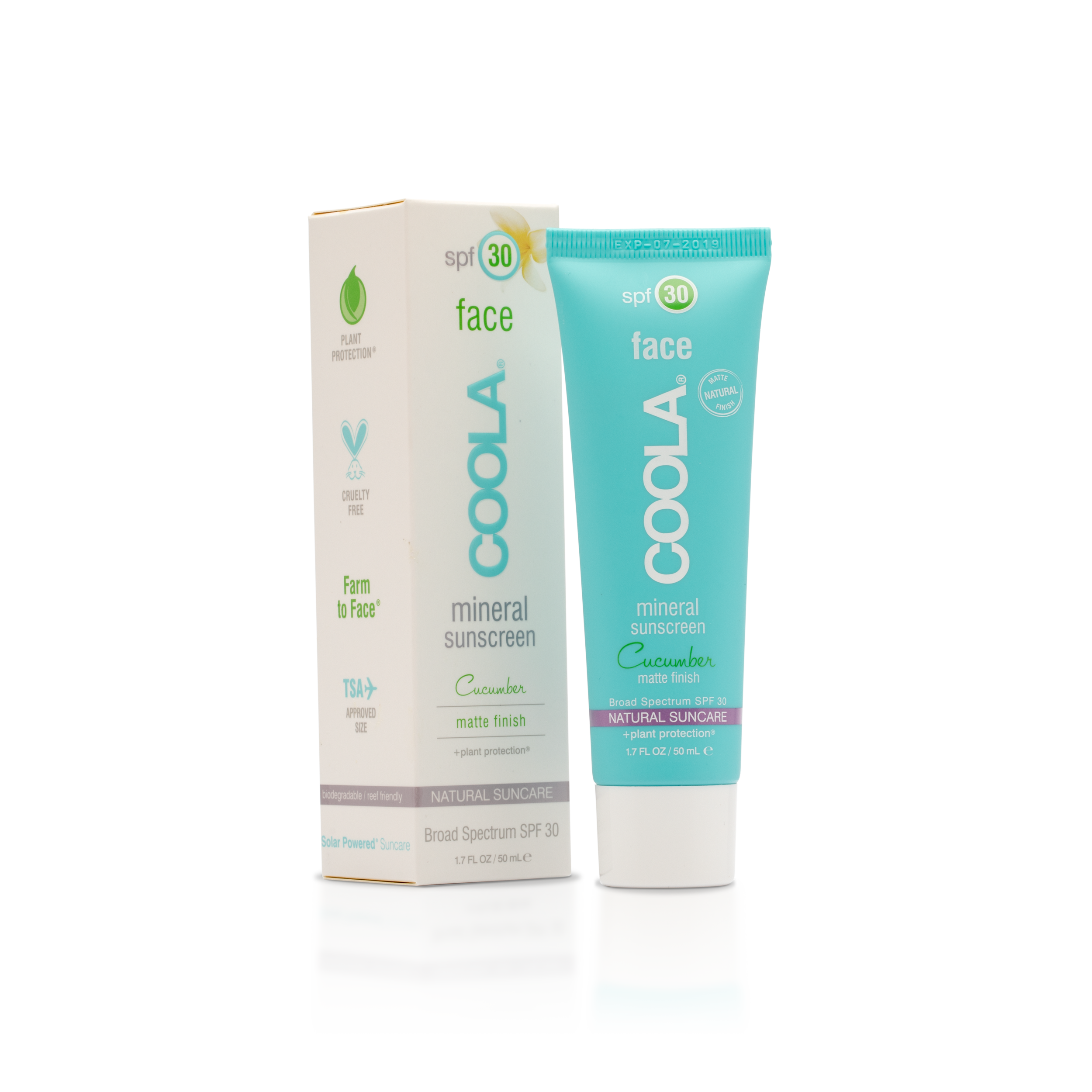 Coola SPF 30 Matte Cucumber / Sunblock 1.7oz
