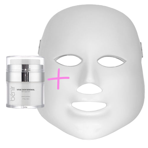 LED home treatment mask and anti-aging cream Vitae
